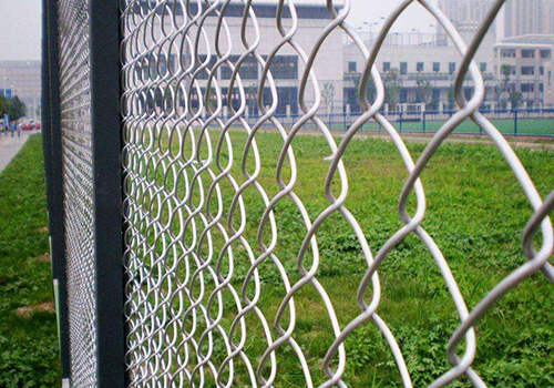 PVC包塑勾花網圖片4