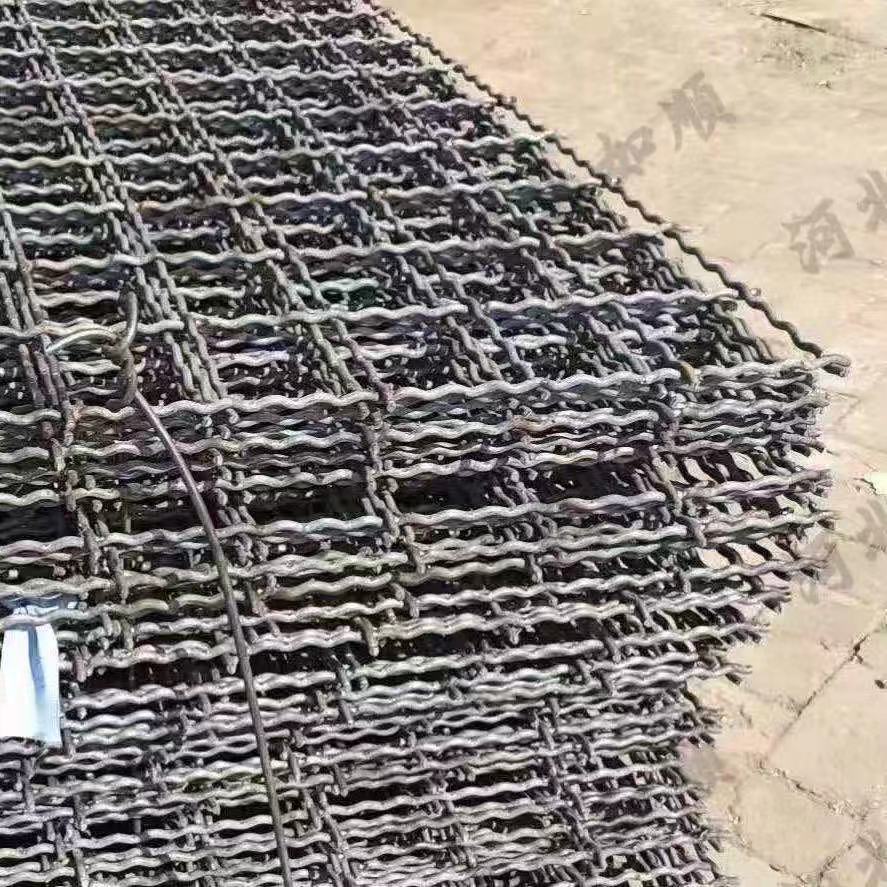 新疆礦山支護(hù)軋花網(wǎng)片圖片2